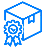 آیکون نماد اصل بودن قطعاتی که متخصصان این مرکز استفاده می کنند.